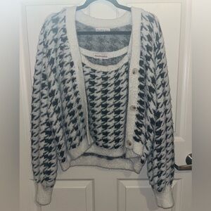 Willow & Wind tank top & cardigan set